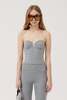 Magda Butrym Corset 01 - Grey - Thumbnail 1