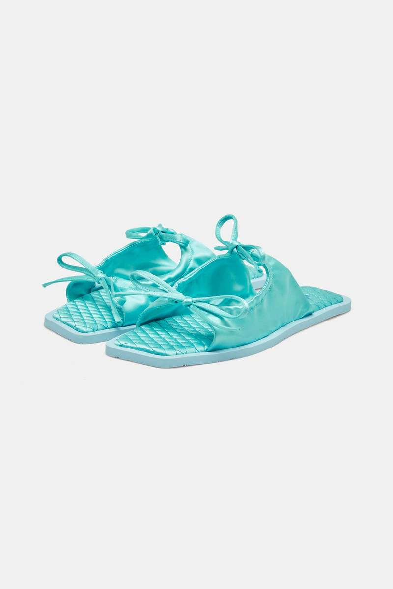 CARLOTHA RAY ECO SATIN - Aqua CARLOTHA RAY ECO SATIN - Aqua