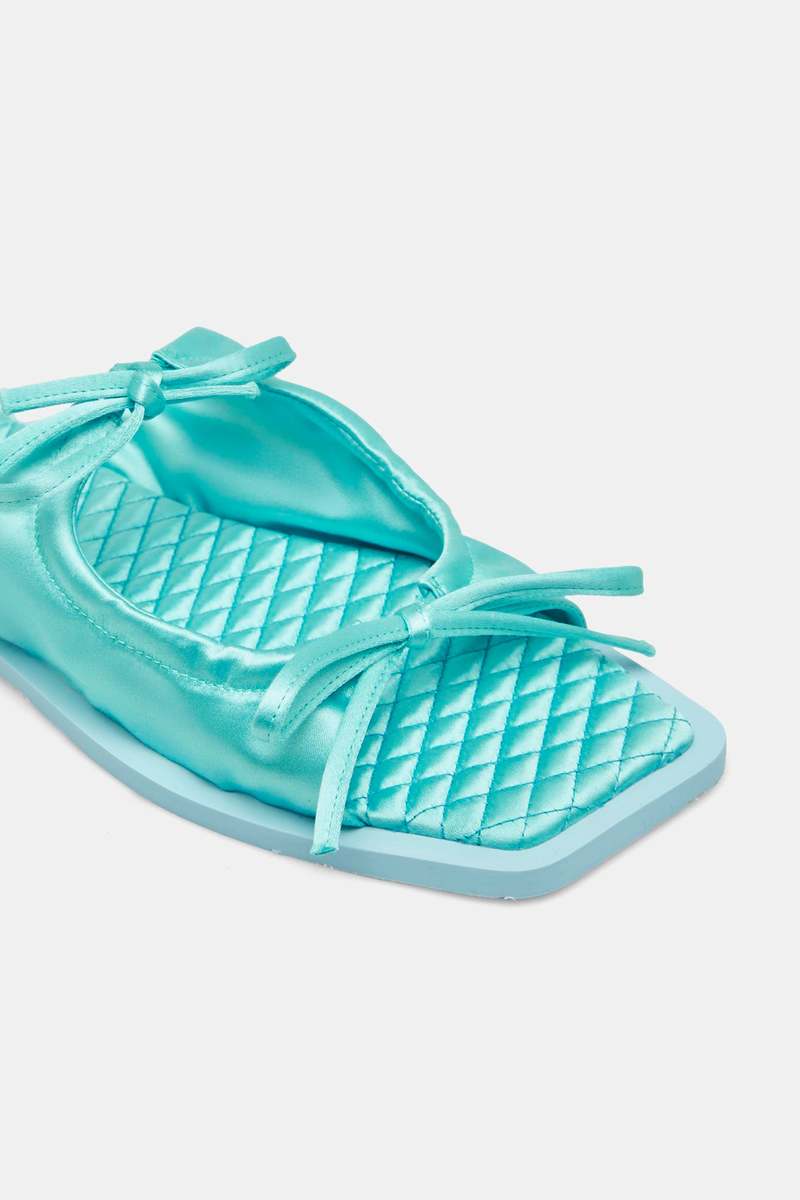 CARLOTHA RAY ECO SATIN - Aqua CARLOTHA RAY ECO SATIN - Aqua