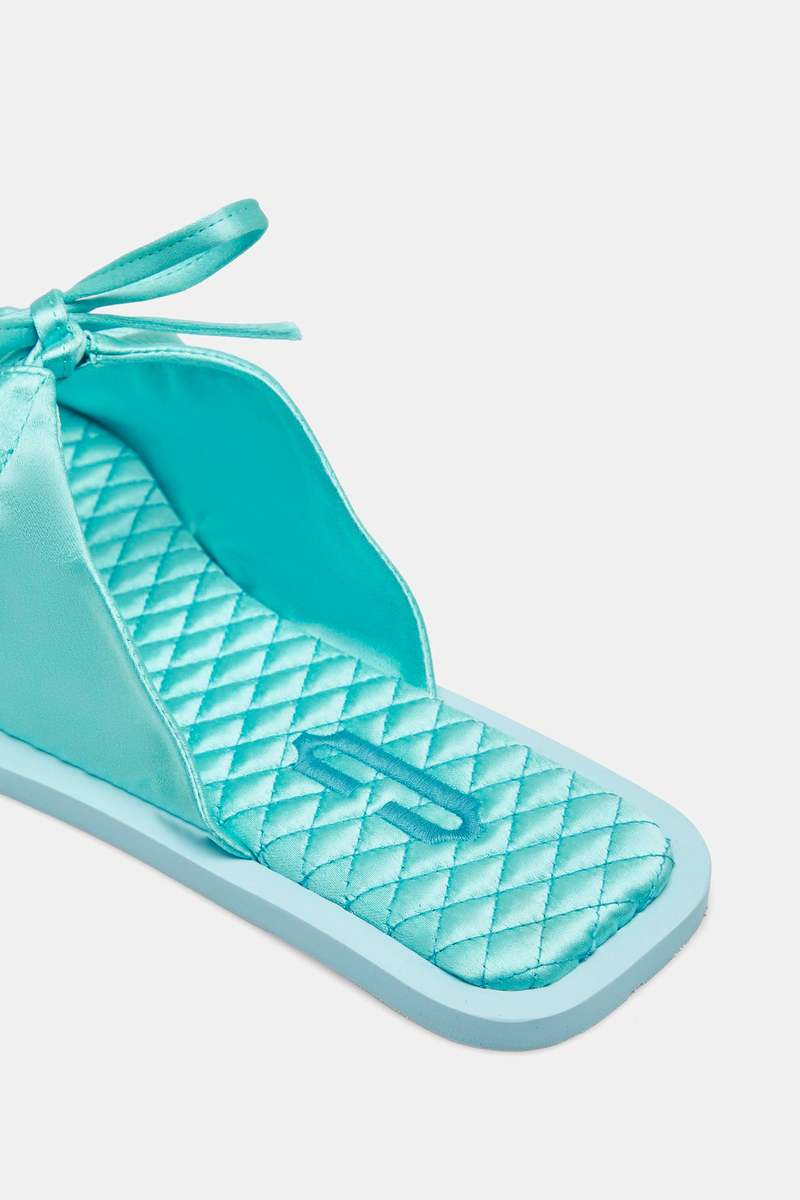 CARLOTHA RAY ECO SATIN - Aqua CARLOTHA RAY ECO SATIN - Aqua