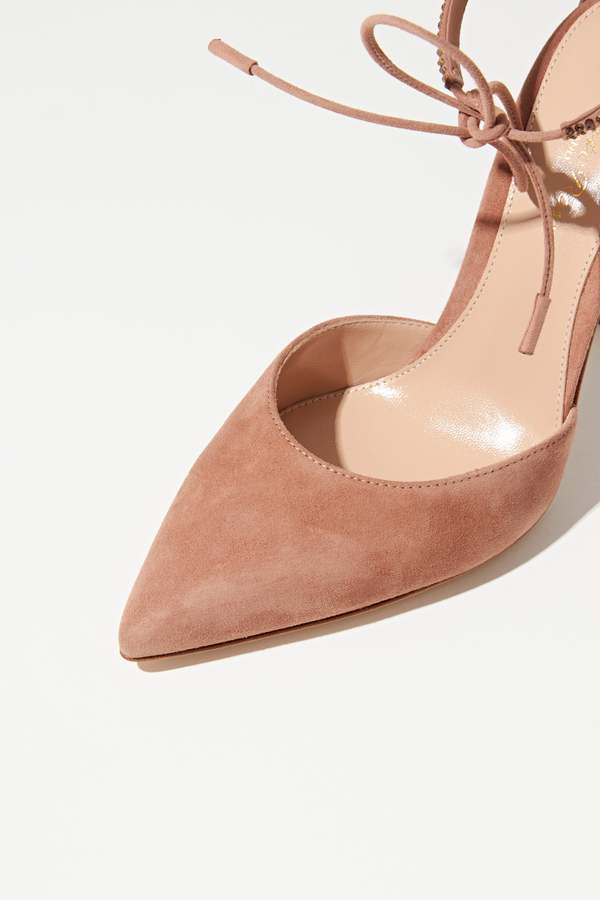 Gianvito Rossi LACE UP HIGH HEELS - Praline