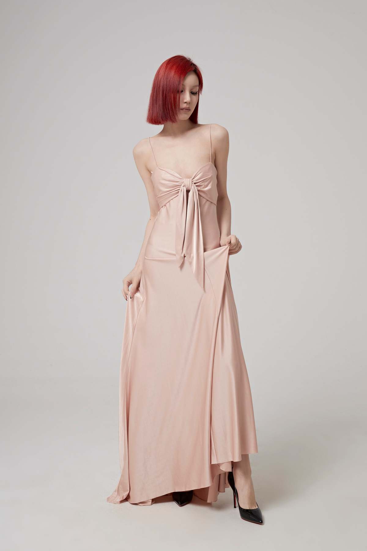 Alexandre Vauthier Long Dress - Blush | Garmentory