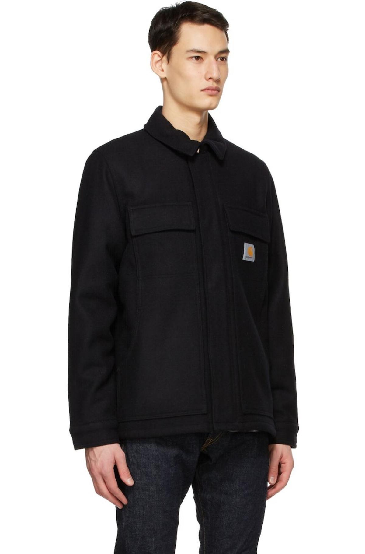 Carhartt Work In Progress Wool Arctic Jacket - Navy | Garmentory