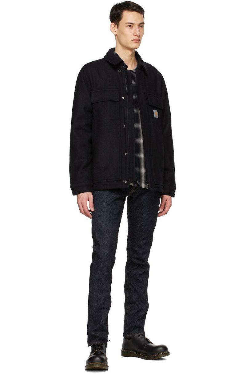 Carhartt Work In Progress Wool Arctic Jacket - Navy | Garmentory