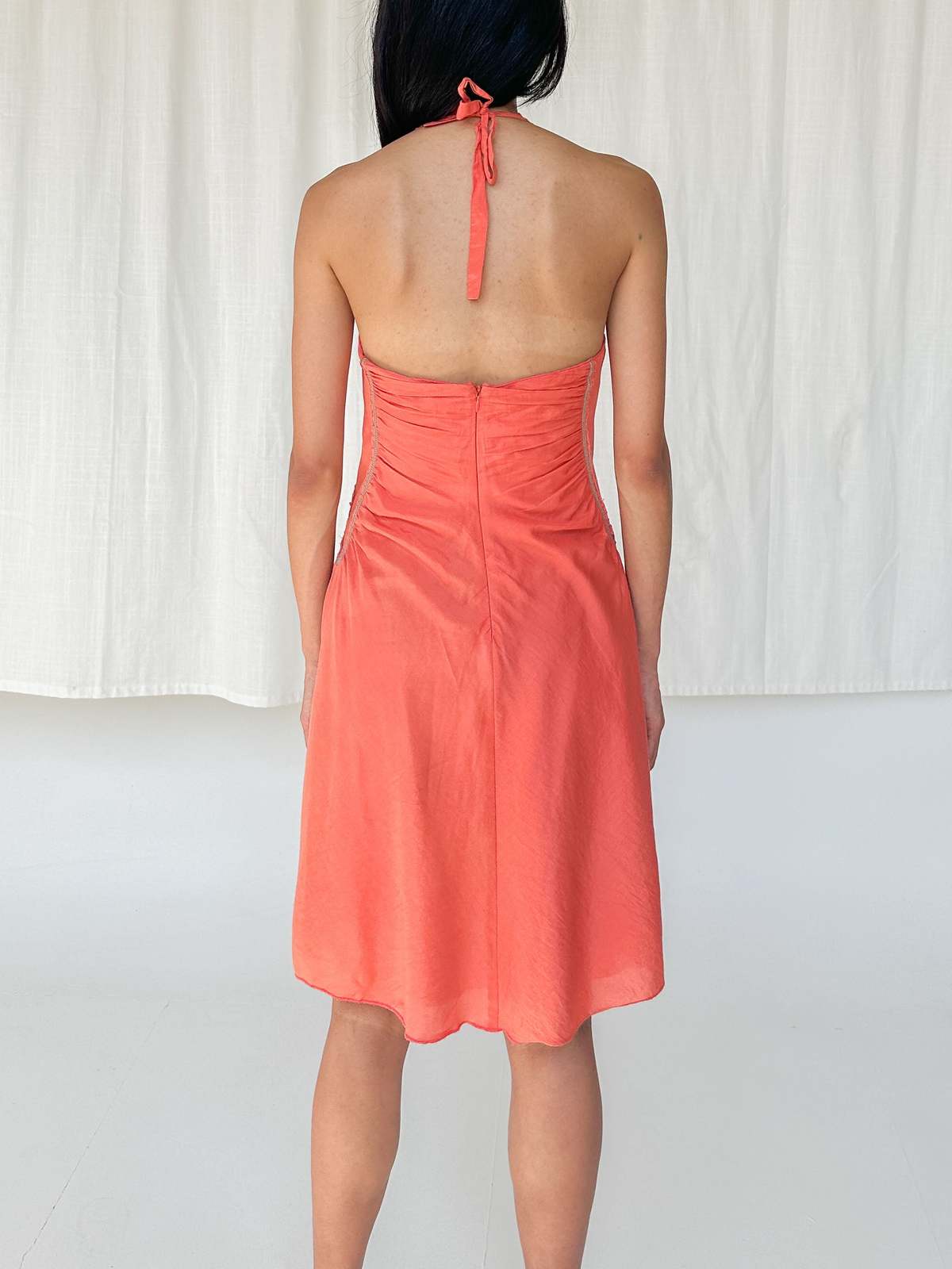 armani exchange halter dress Armani Exchange Black Halter Sheath Dress