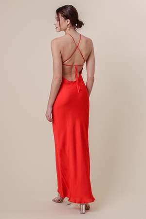 chinese dress ladies The Kira Maxi Dress in Bright Green