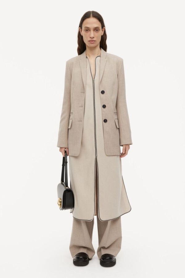 By Malene Birger Porter Blazer - Beige Melange