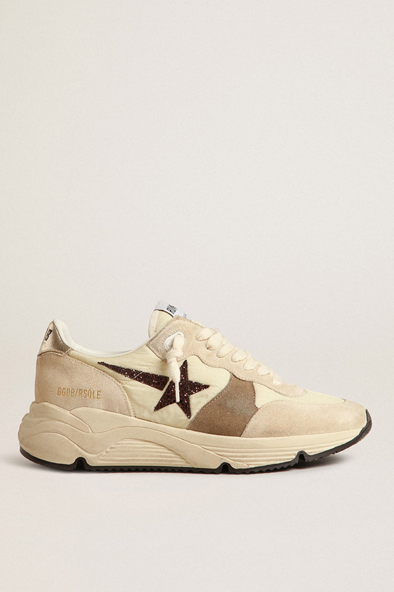 Golden Goose Running Sole LTD in Nylon and Suede w. Glitter