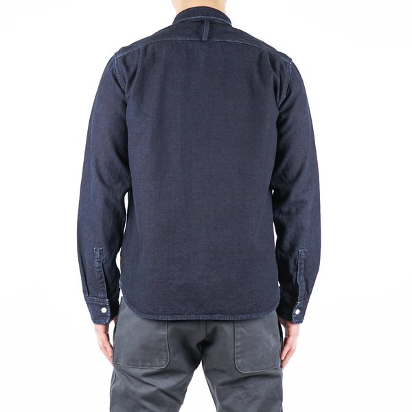 Snow Peak OKAYAMA OX SHIRT - INDIGO | Garmentory