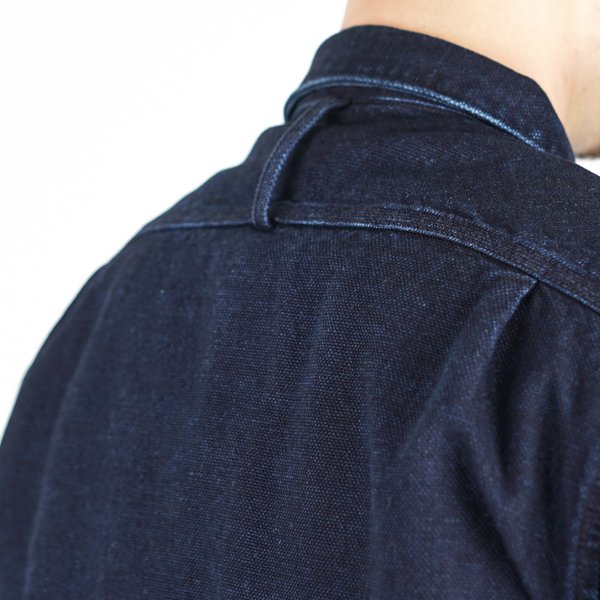 Snow Peak OKAYAMA OX SHIRT - INDIGO | Garmentory