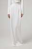ALEX PERRY Pure White Slit Long Skirt - Thumbnail 1