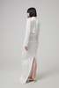 ALEX PERRY Pure White Slit Long Skirt - Thumbnail 5