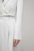 ALEX PERRY Pure White Slit Long Skirt - Thumbnail 6
