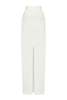 ALEX PERRY Pure White Slit Long Skirt - Thumbnail 9