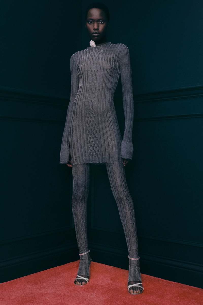 Victoria Beckham Rhinestone Sandals 90 - Silver