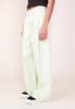 KIJUN Wide Tuck Pant - Lime - Thumbnail 2