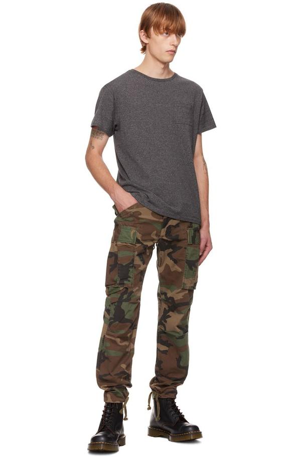 パンツ RRL woodland camo CARGO PANT RRL Regiment Camo Ripstop