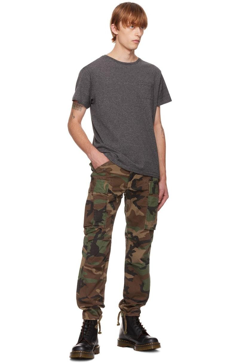 パンツ RRL woodland camo CARGO PANT RRL Regiment Cargo Pants Woodland Camo at CareOfCarl.com