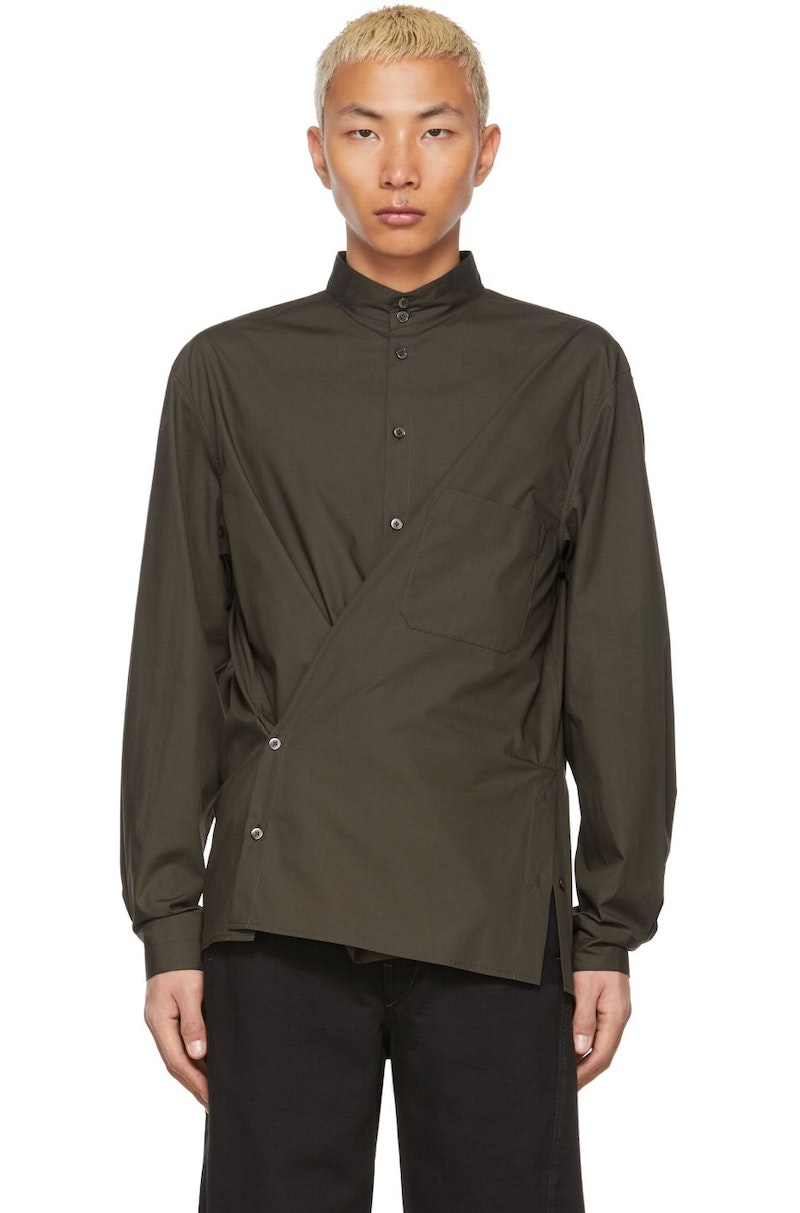 LEMAIRE シャツ LEMAIRE--Adjustable-Twisted-