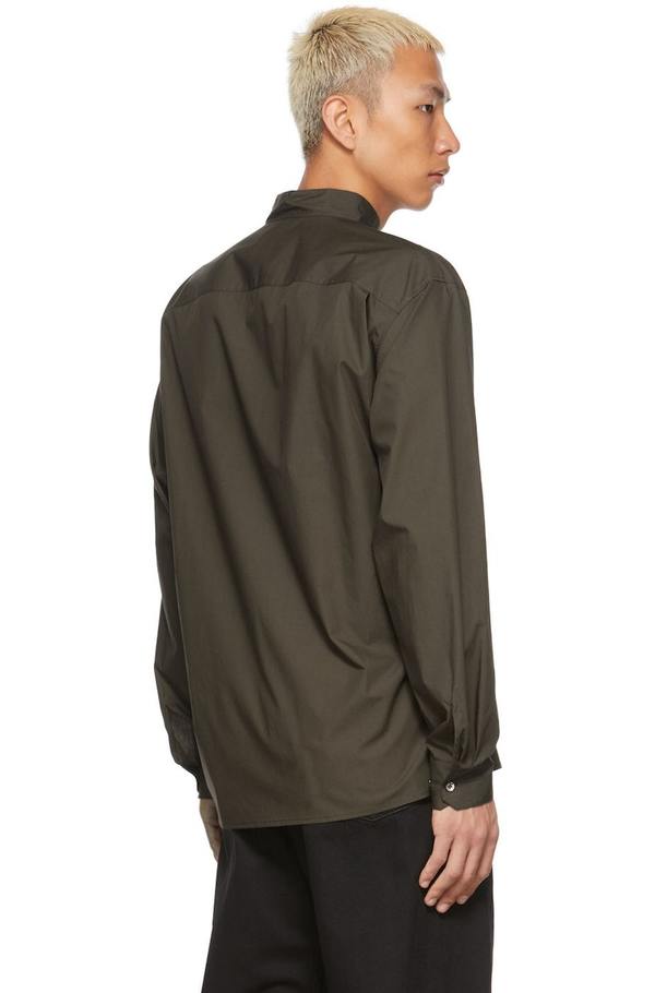 LEMAIRE Adjustable Twisted Shirt - Khaki | Garmentory