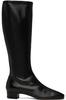 BY FAR Edie Tall Boots - BL Black - Thumbnail 1