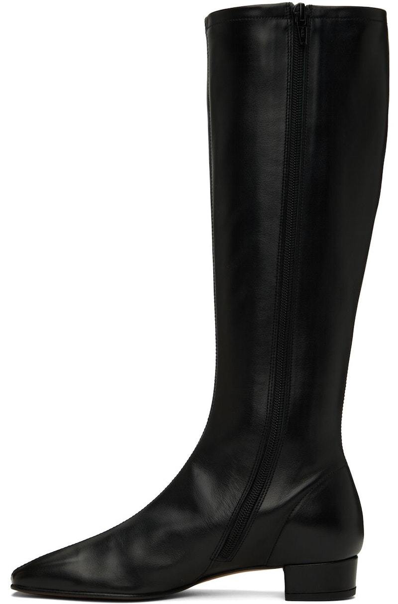 BY FAR Edie Tall Boots - BL Black