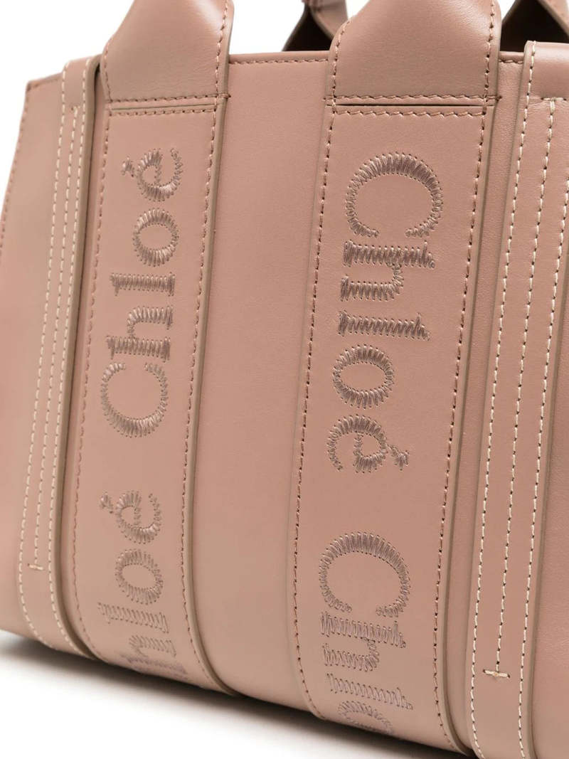Chloé Small Woody Tote - Woodrose | Garmentory