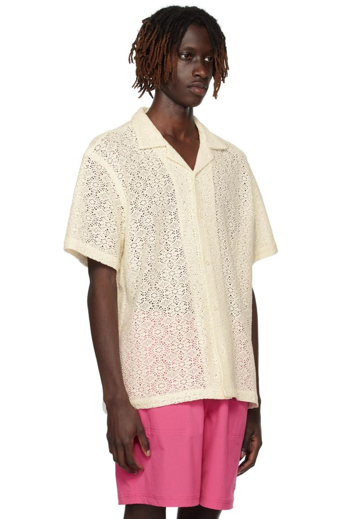 Saturdays NYC Canty Shirt - Ivory | Garmentory