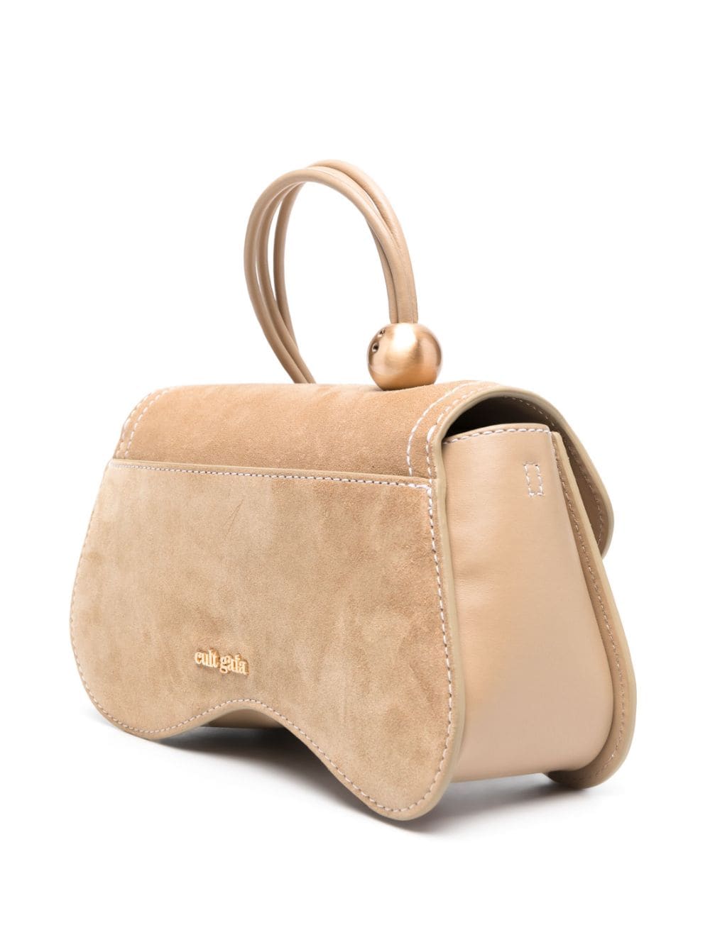 Cult Gaia Kazia Crossbody Bag in Espresso