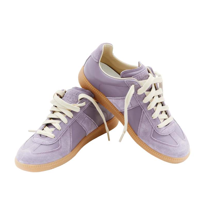 スニーカー MAISON MARGIELA  Lilac sneakers Maison Margiela Replica Sneakers - Lilac | Garmentory