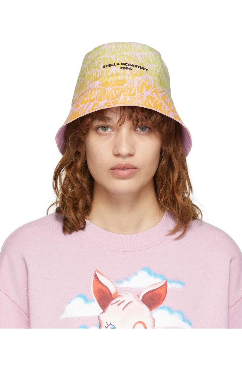 【即発】 Stella McCartney リバーシブル ハット 900453WP0075 即発】 Stella McCartney リバーシブル ハット 900453WP0075 ハット