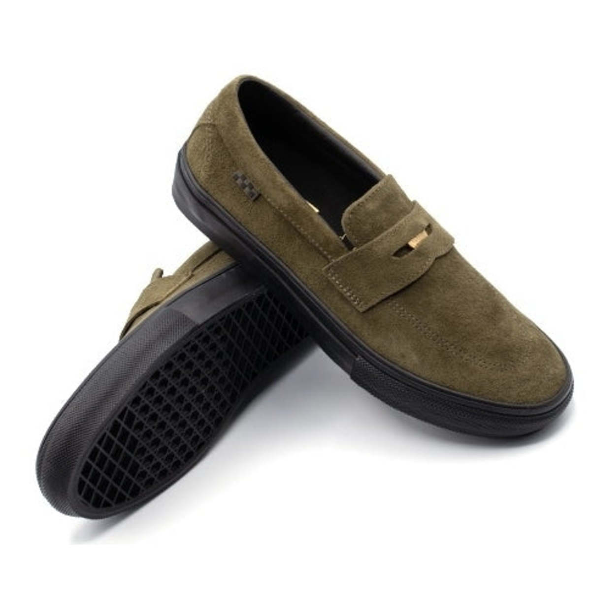 VANS Skate Beatrice Domond Loafers - Dark Olive | Garmentory