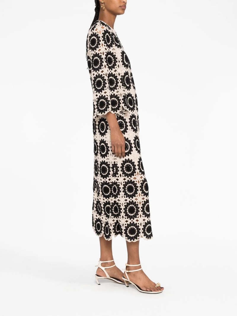 Zimmermann Ginger Lace Midi Dress | Garmentory