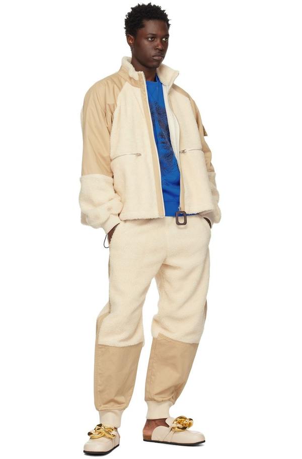 し*ぶ様 JW Anderson Multi Pocket Jacket JW Anderson Beige & Off-White Oversized Jacket - Beige/Off white