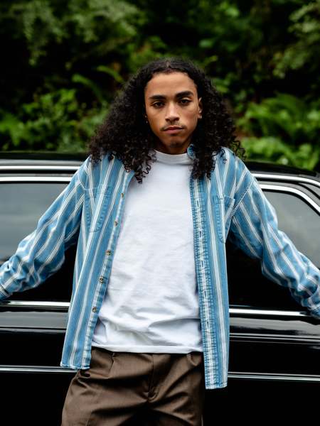 90s Buttonup - Stripe | Garmentory