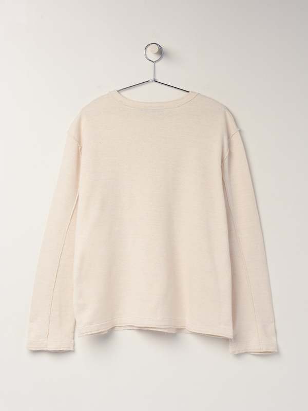 Our Legacy Hemp Loopback Inverted Sweatshirt - Naturelle