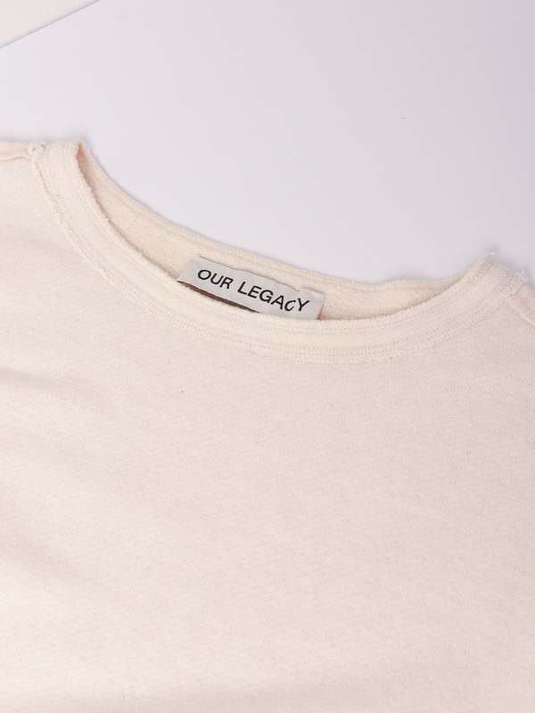 Our Legacy Hemp Loopback Inverted Sweatshirt - Naturelle