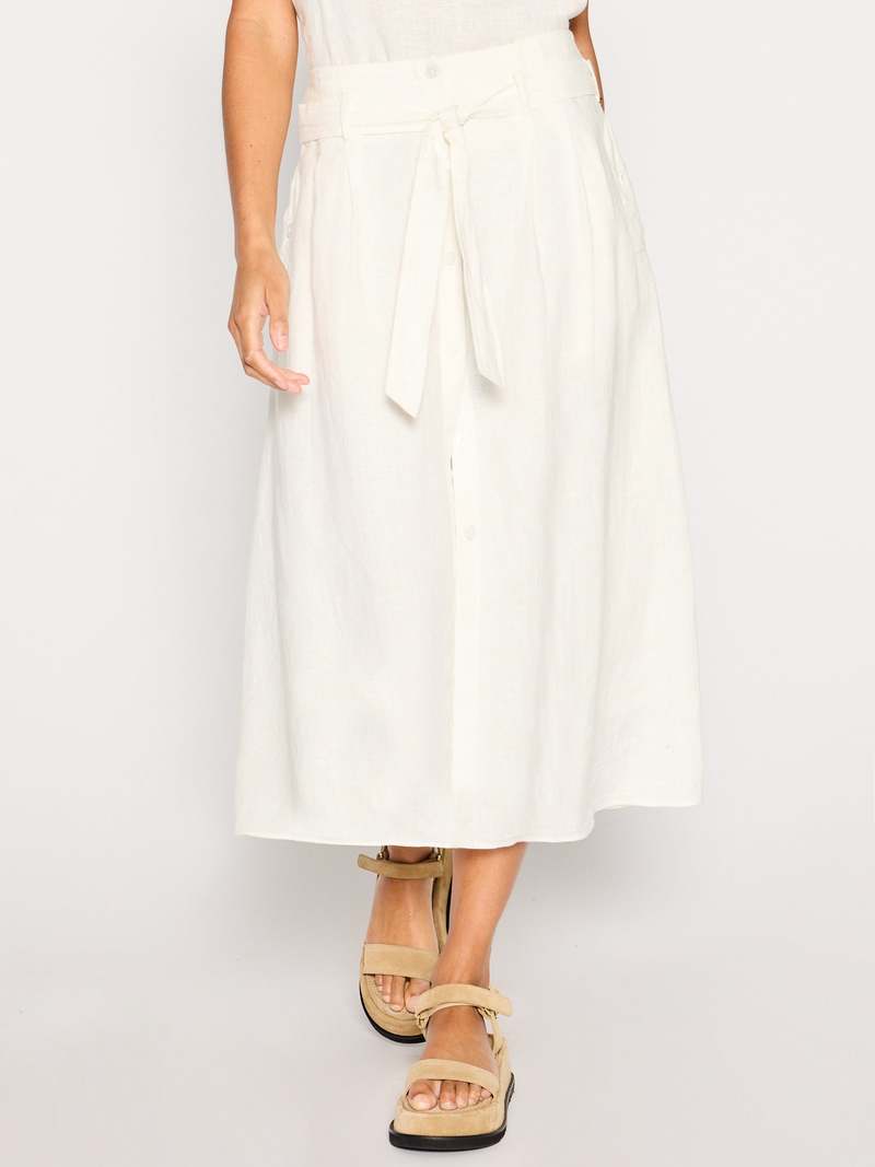 ◆BOCBOK◆ GARDEN SKIRT (IVORY) Lacinda Mini Skirt in Ivory/Pink | Altar'd State