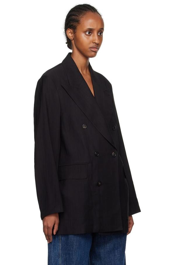 Our Legacy Sharp DB Blazer - Black | Garmentory