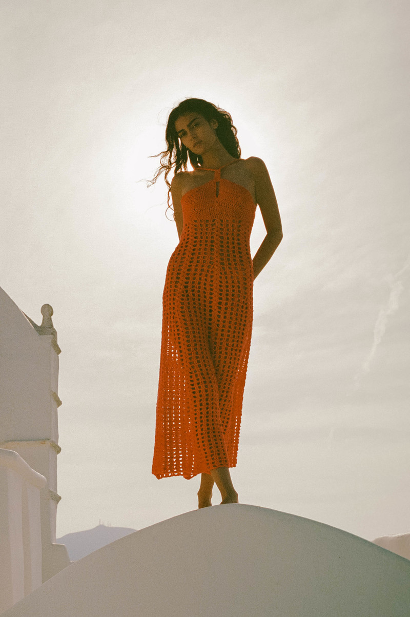 Pari Desai Palmira Dress - Vermilion