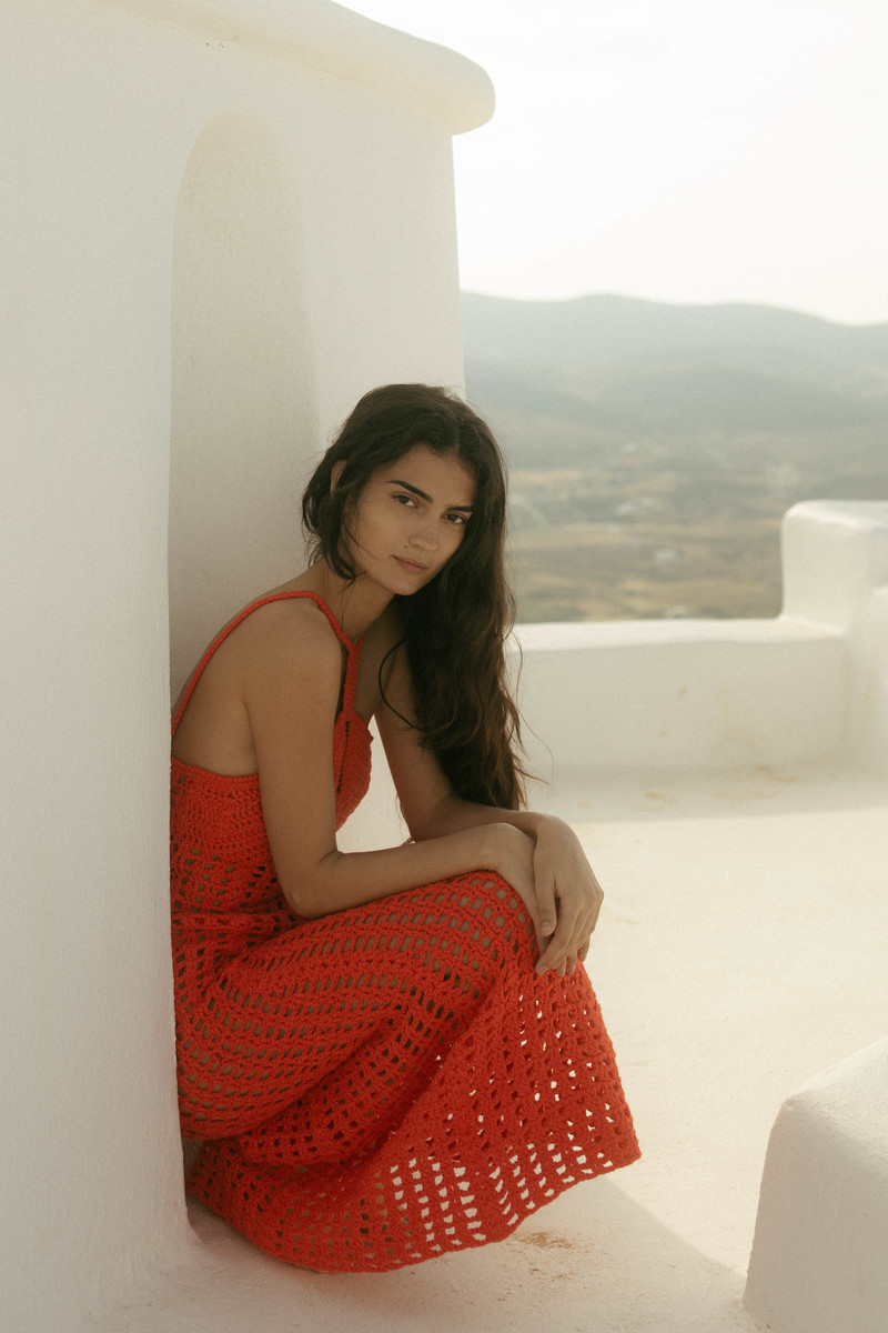 Pari Desai Palmira Dress - Vermilion