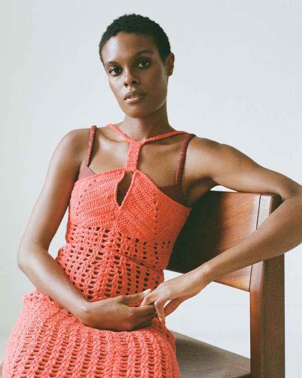 Pari Desai Palmira Dress - Vermilion