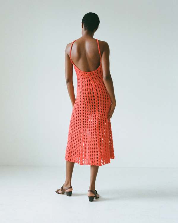 Pari Desai Palmira Dress - Vermilion