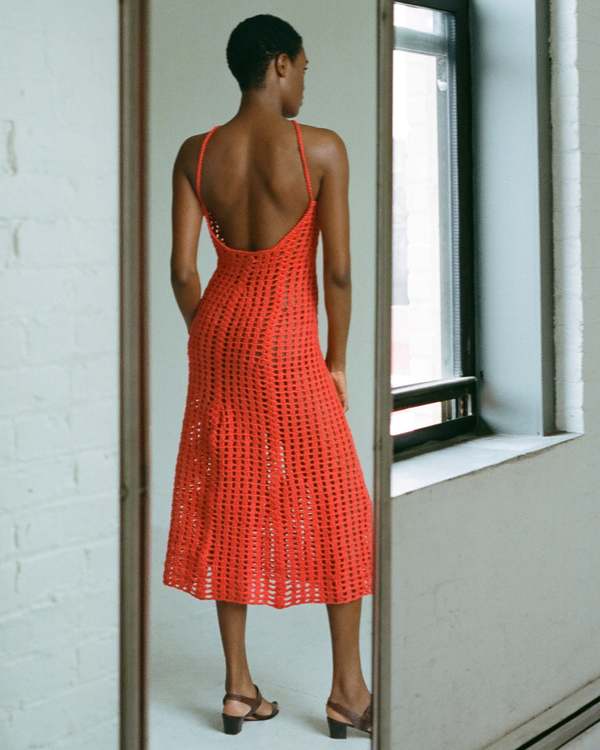 Pari Desai Palmira Dress - Vermilion