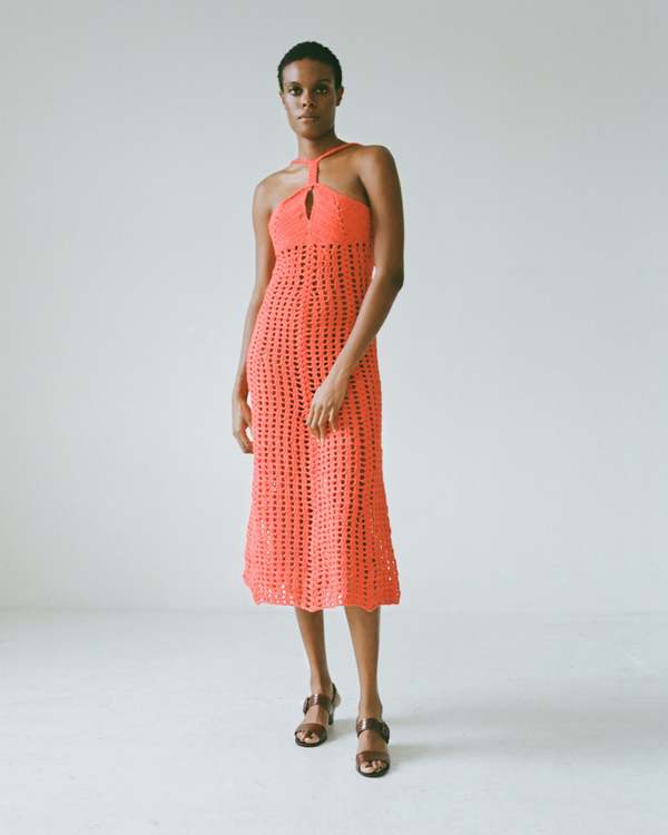 Pari Desai Palmira Dress - Vermilion