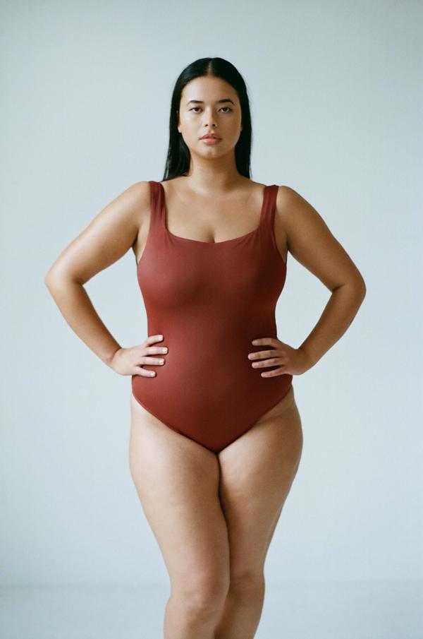 Pari Desai Sylph Swimsuit Umber Pari Desai Sylph Swimsuit Umber
