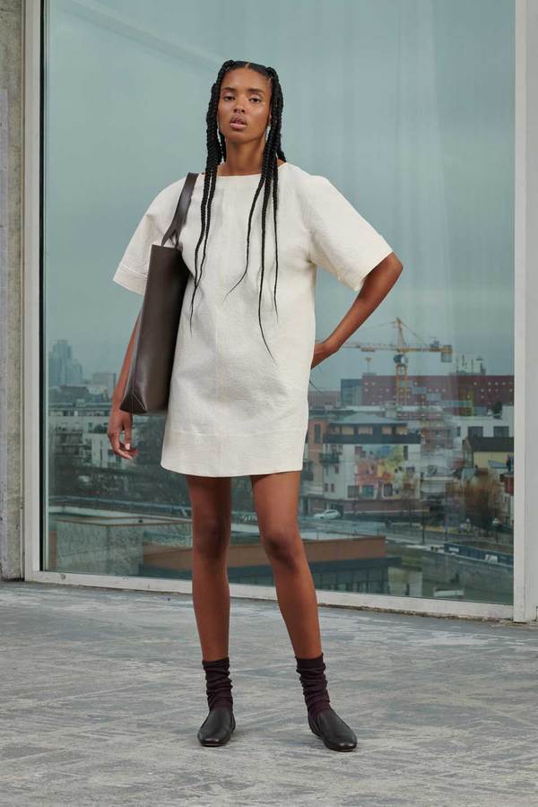 soeur Waffle Dress - Off White | Garmentory