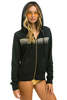 Aviator Nation 5 Stripe Hoodie - Charcoal Grey - Thumbnail 2