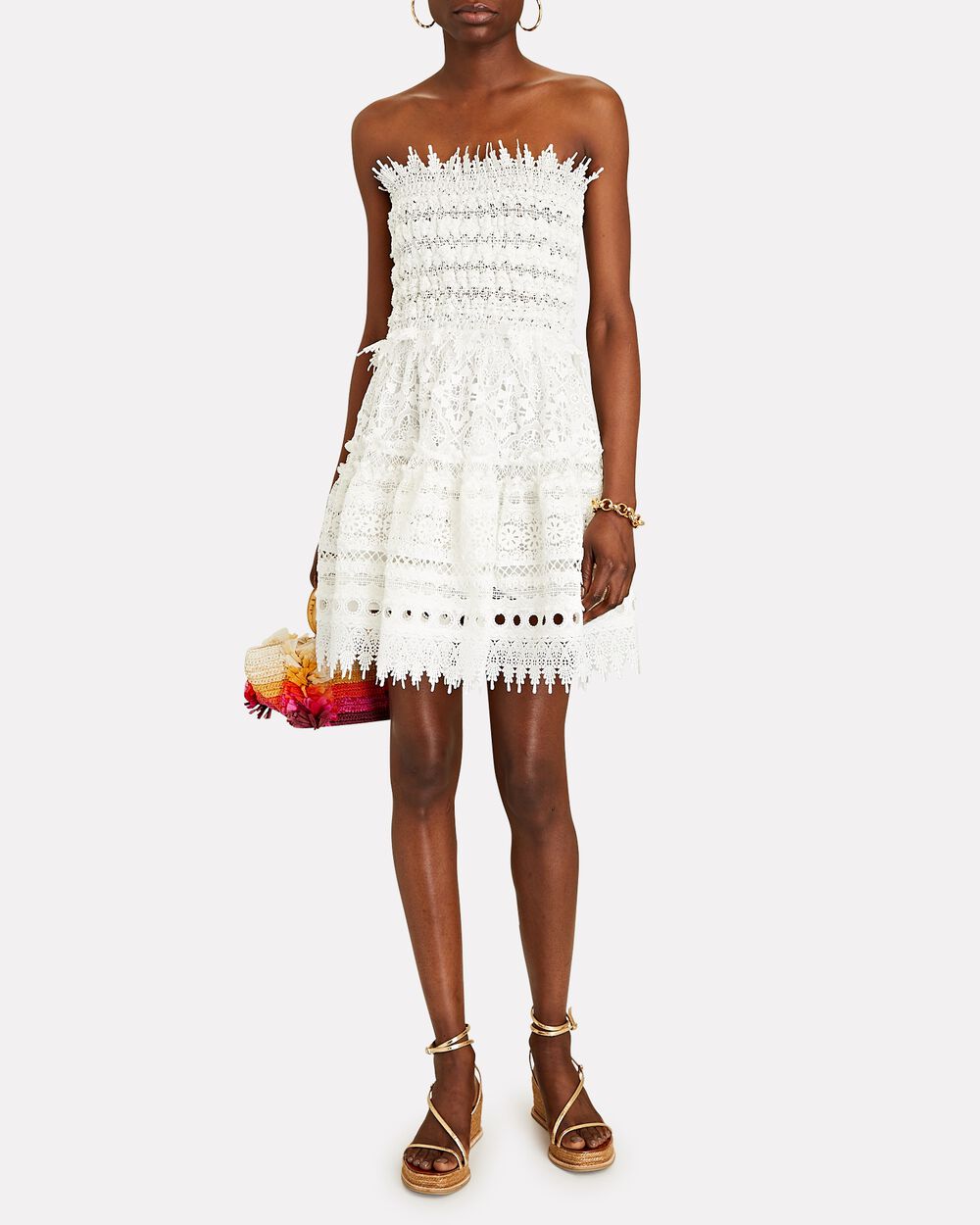 chinese dress ladies HAVANA MINI DRESS WHITE