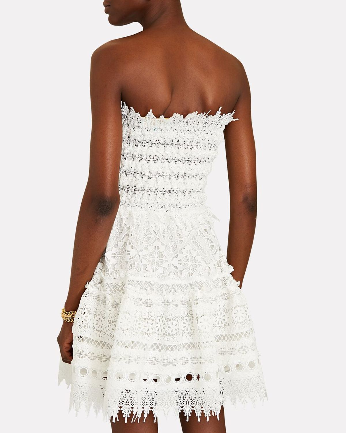 knee length dresses for ladies VALLARTA MIDI DRESS WHITE